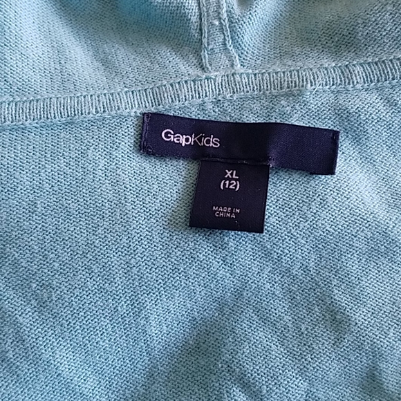 GapKids XL(12) long sleeve, Teal 1/2 bodice - Picture 15 of 16